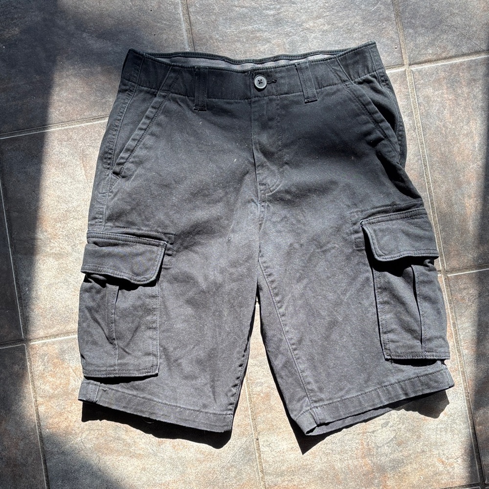 Sonoma Black Men's Cargo Shorts with Snap Pockets